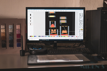 Ordenador de diseño textil